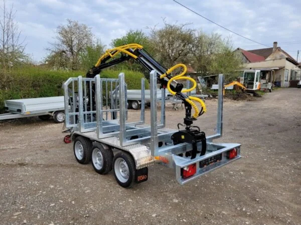 Remorque pour le transport de bois HT353017-K Fendt