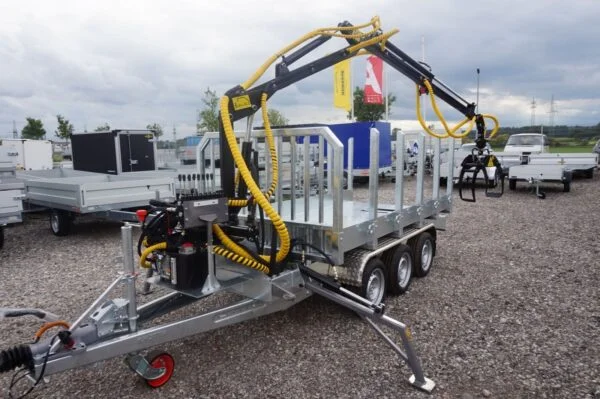 Remorque pour le transport de bois HT353017-K Fendt – Image 2