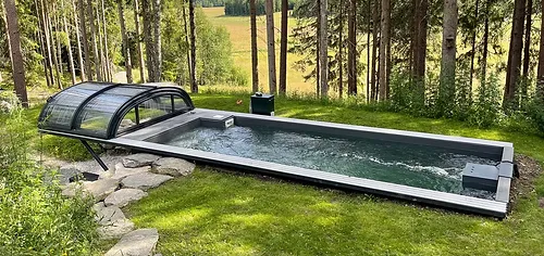 Conteneur Piscine Neuf avec Toit Pack Premium 6,2mx 2,5m – Image 8