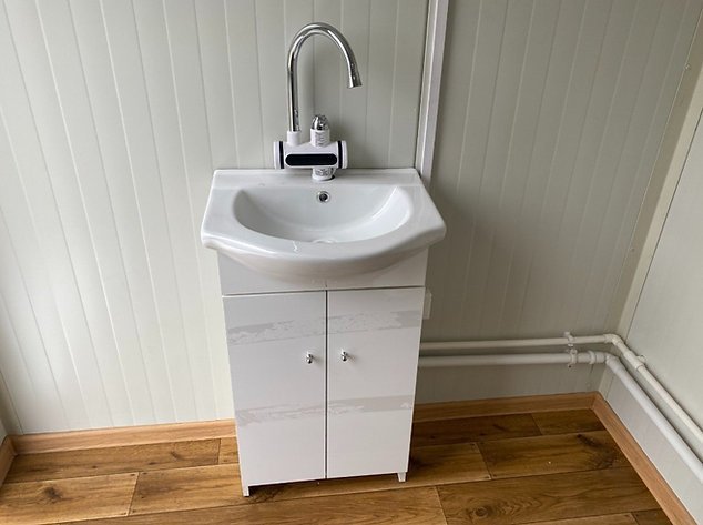 Conteneur Sanitaire WC Box neuf avec Cabine Double – Image 15