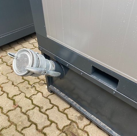 Conteneur Sanitaire WC Box neuf avec Cabine Double – Image 10