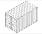 Container 15′ pieds jaune – Image 4