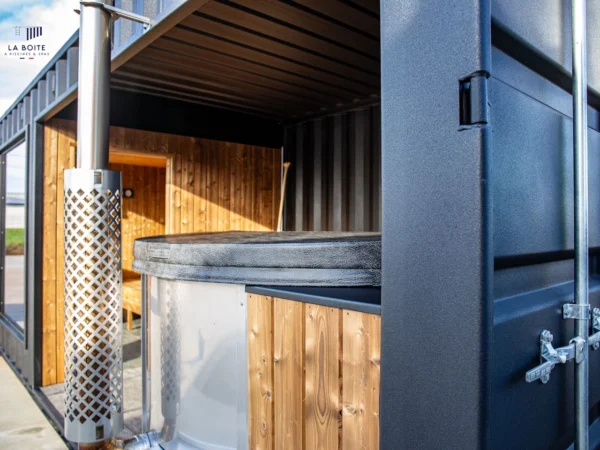 Container aménagé en Spa 15 m² pour 4 à 6 personnes – Image 7