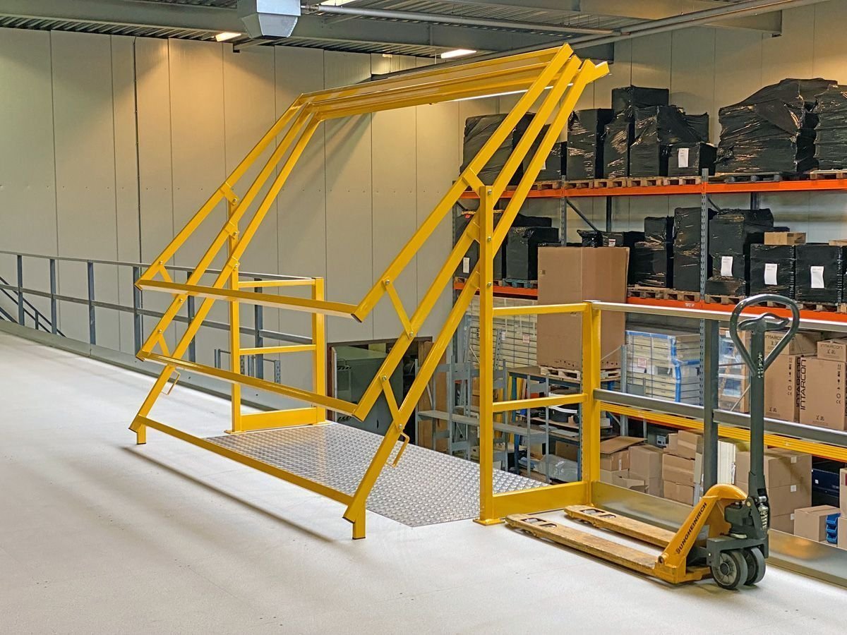 Plateforme de stockage 7x7m, capacité de charge 500 kg/m² – Image 6