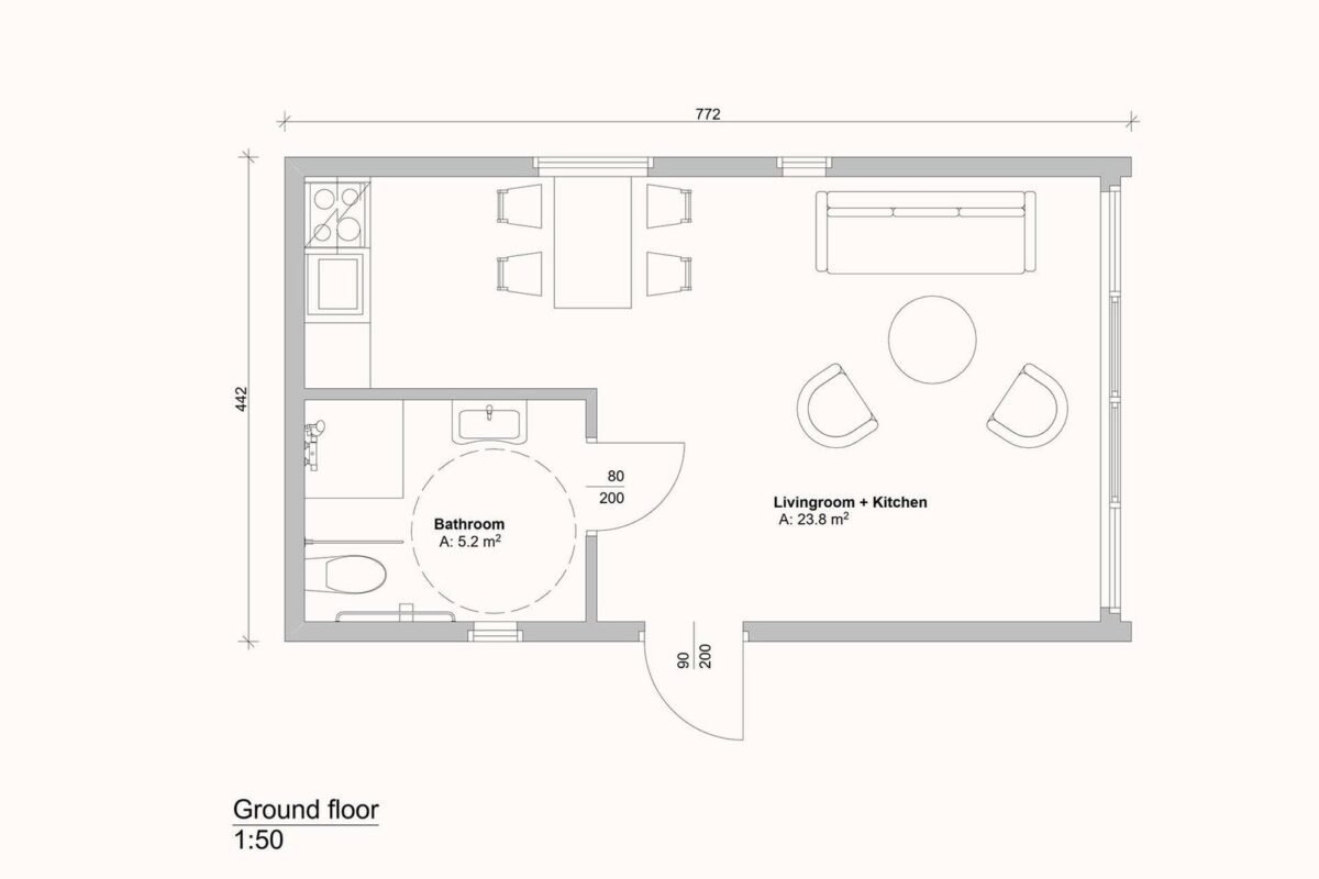 Tiny House de 30 m² à 34 m² , standard clé en main – Image 8