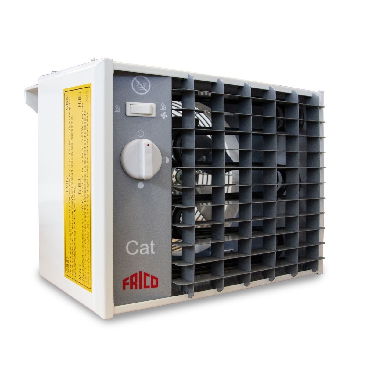 Chauffage soufflant industriel CAT 3KW pour conteneurs isolés