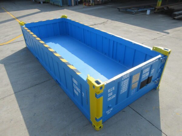 Demi Container maritime 20 Pieds Offshore Open Top – Image 4